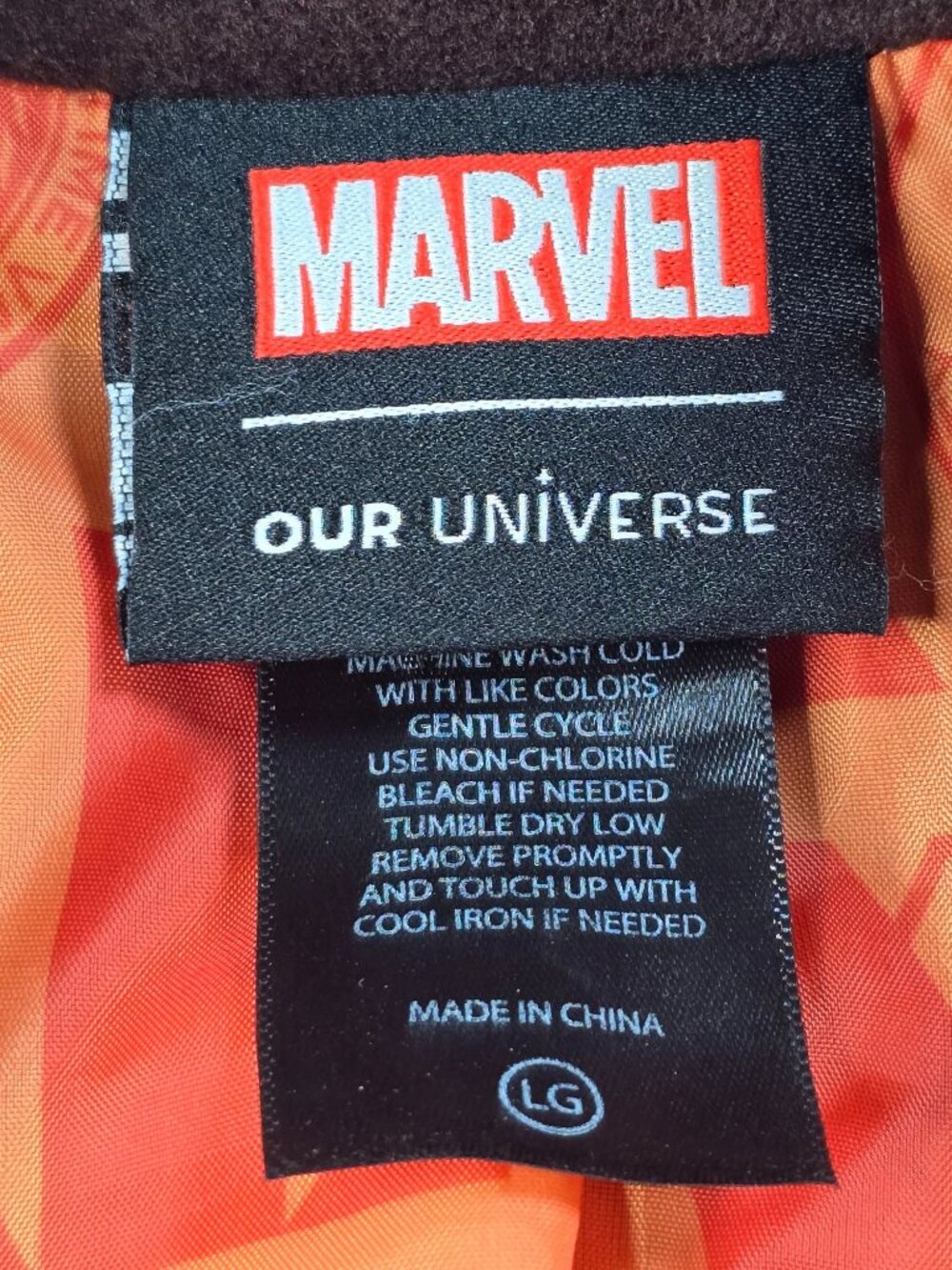 Marvel Our Universe Loki TVA Brown Double-Breasted Coat Large - Picture 4 of 11